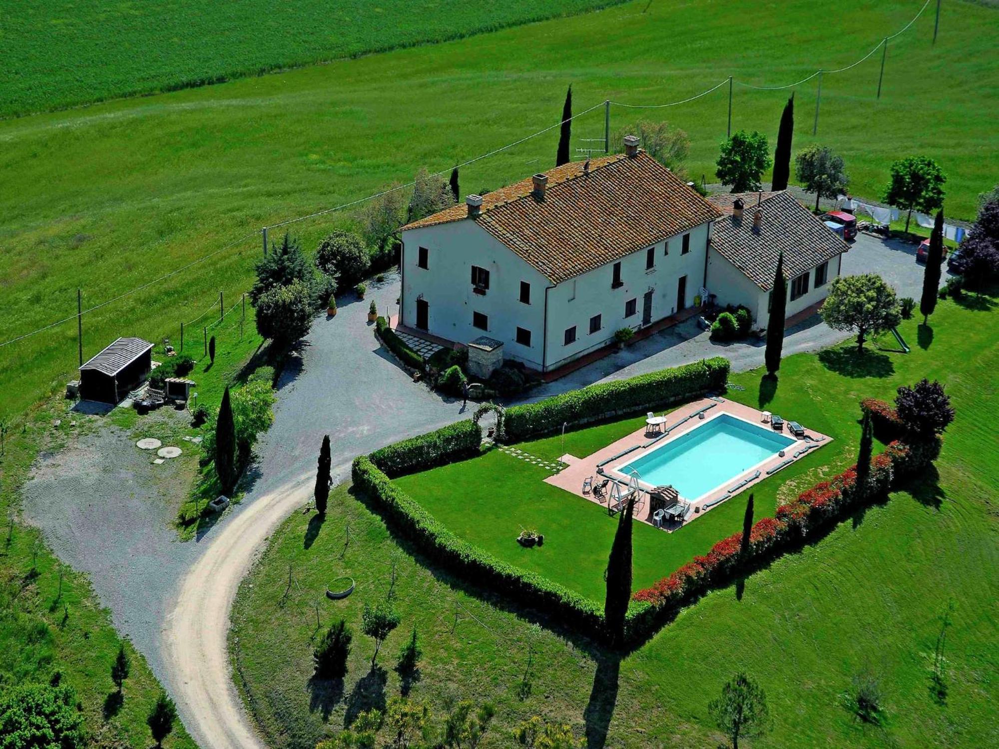 Modern Farmhouse In Pienza With Pool المظهر الخارجي الصورة