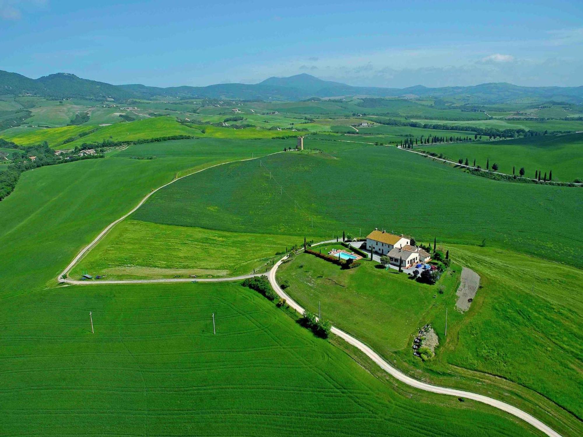 Modern Farmhouse In Pienza With Pool المظهر الخارجي الصورة